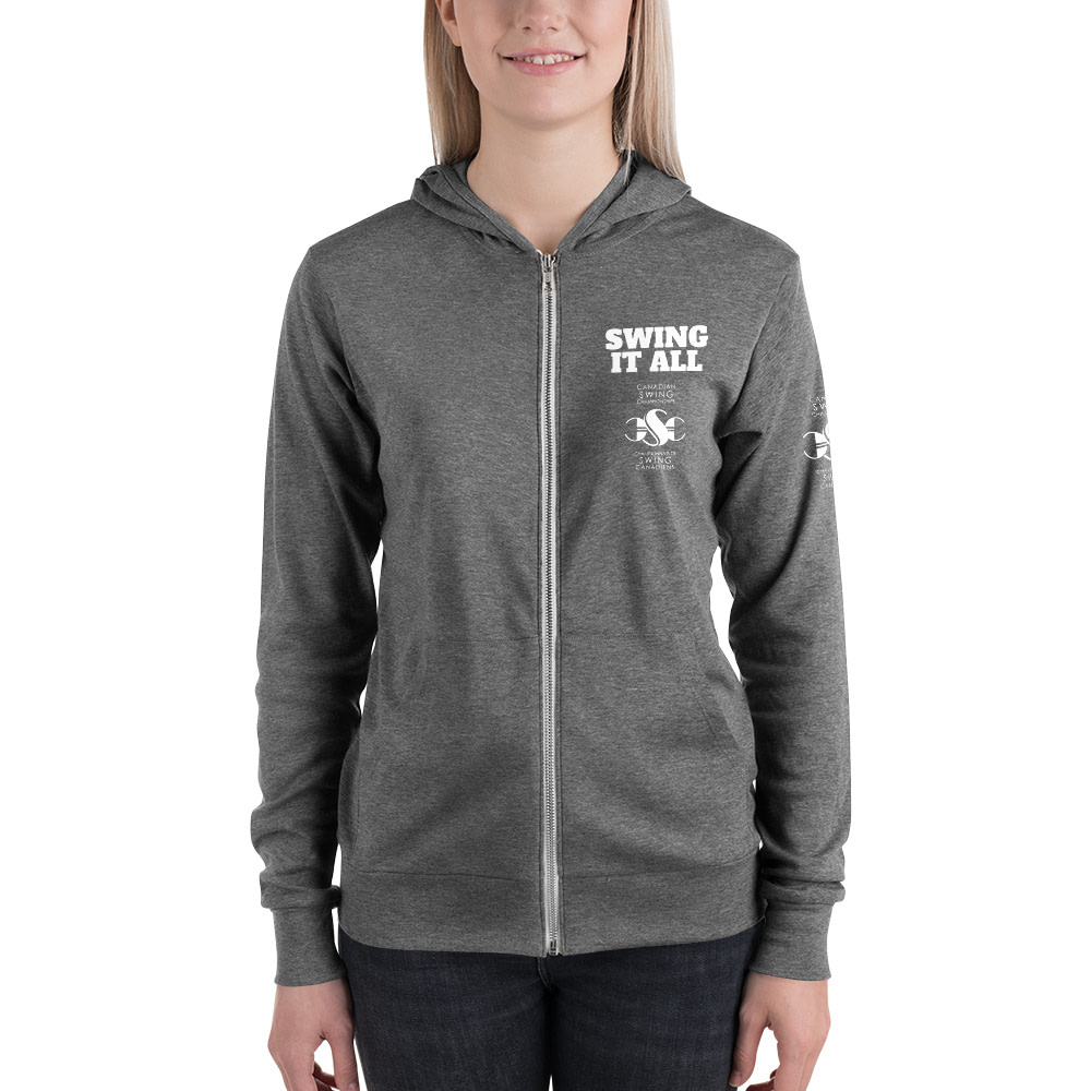 CSC SWING IT ALL Unisex zip hoodie - Image 4