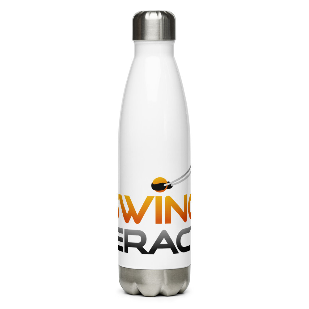 Swing Literacy Stainless Steel Water Bottle