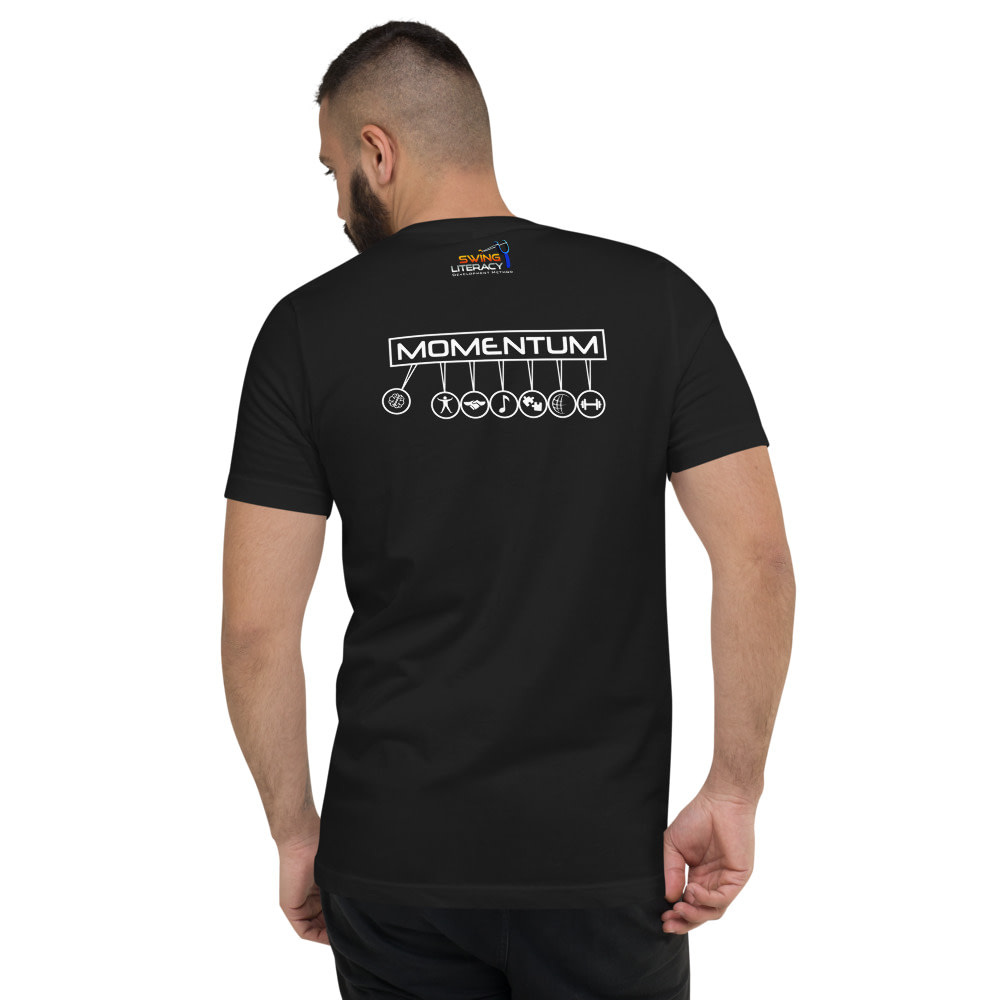 Momentum only: TRAIN SMARTER Unisex V-Neck T-Shirt - Image 3