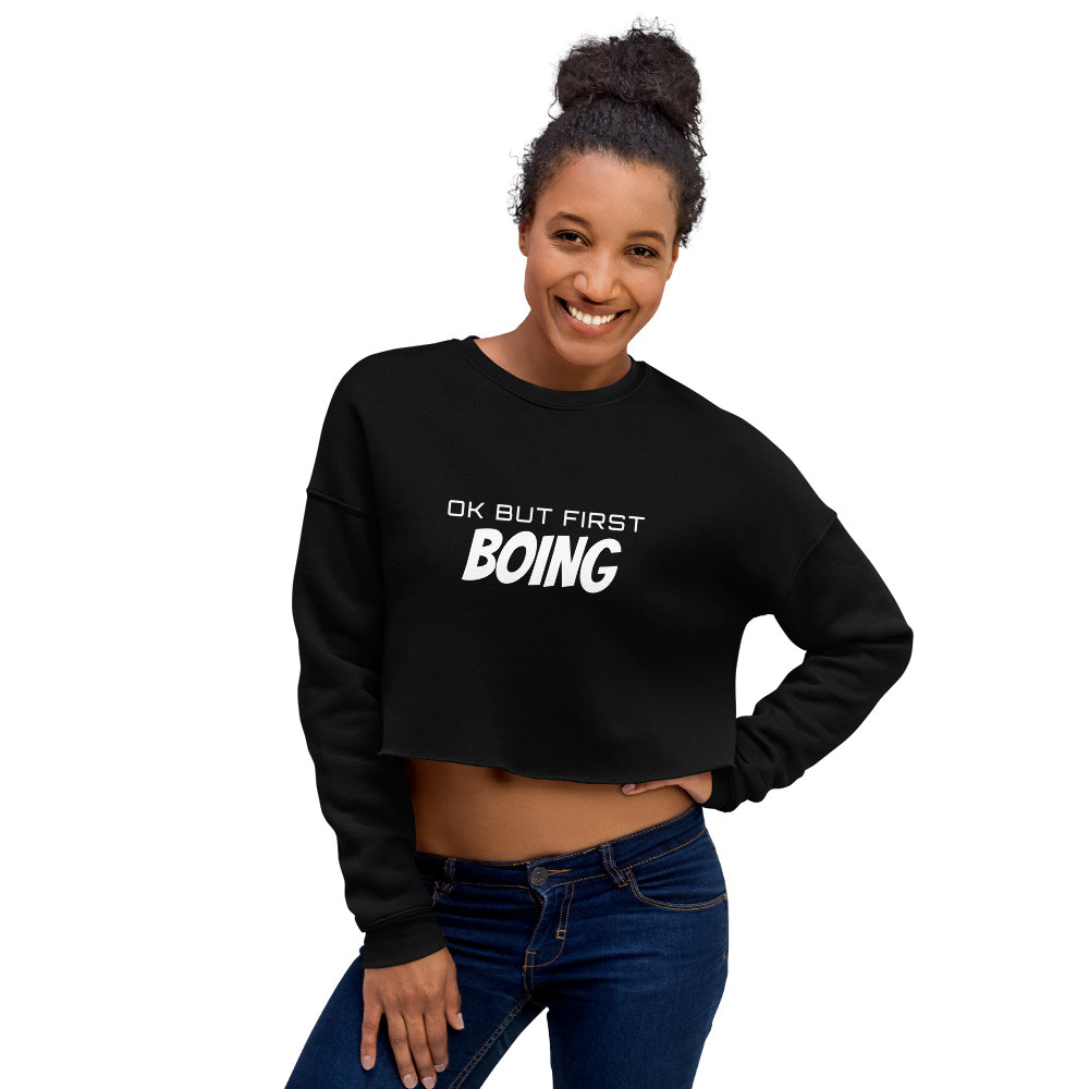 BOING Crop Sweatshirt