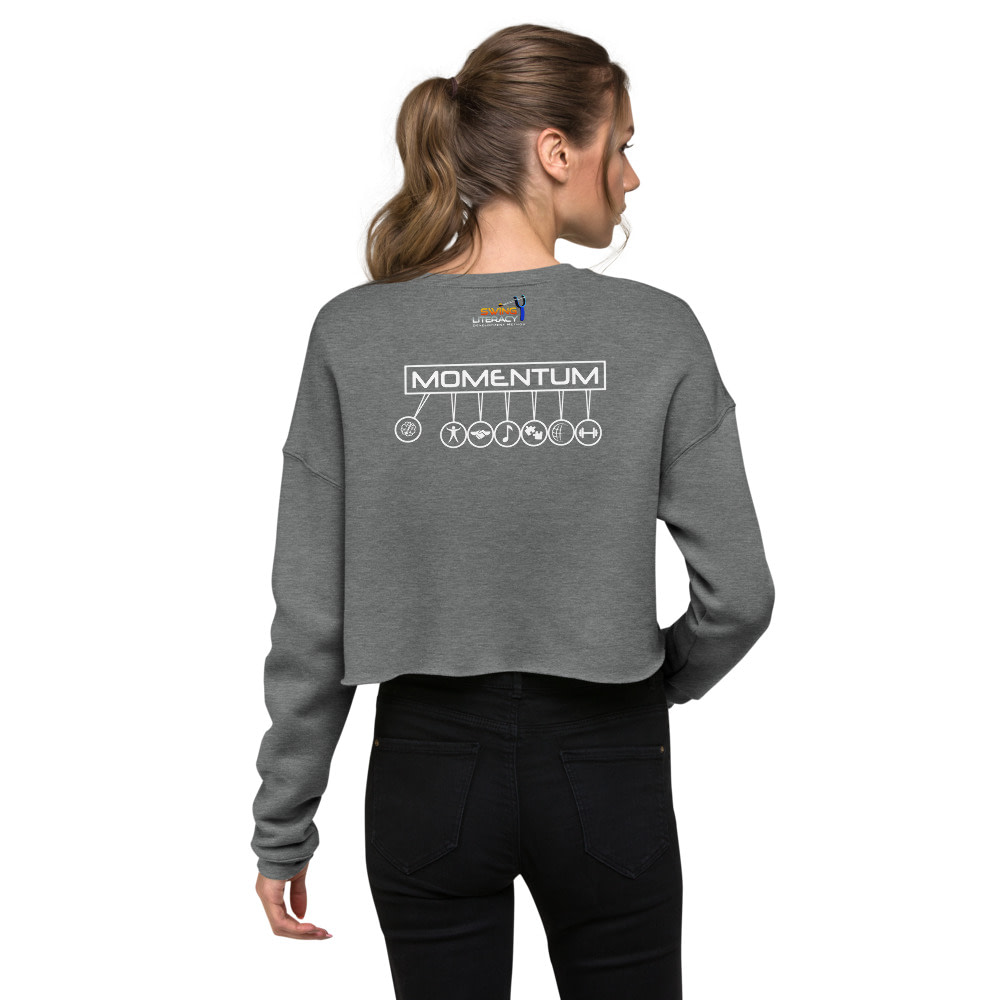Momentum only: TRAIN SMARTER Crop Sweatshirt - Image 3