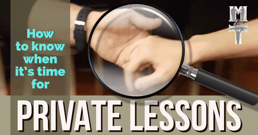 How to know when it’s time for Private Lessons