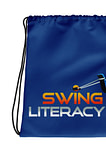 Swing Literacy drawstring bag