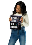 Momentum exclusive: REPLACE FAILING WITH LEARNING Metal print