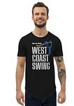 WHAT'S THAT DANCE? Long Curved Hem T-Shirt