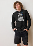 WHAT'S THAT DANCE Hooded long-sleeve tee