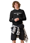 WHAT HAPPENS AT CSC Hooded long-sleeve tee