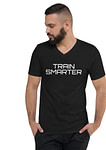 Momentum only: TRAIN SMARTER Unisex V-Neck T-Shirt