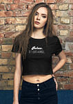 IT'S JUST A DRILL Women’s Crop Tee