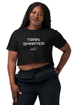 Momentum only: TRAIN SMARTER Women’s crop top