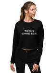 Momentum only: TRAIN SMARTER Crop Sweatshirt