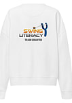 JUST DO THE THINGS Women’s organic crew neck sweatshirt