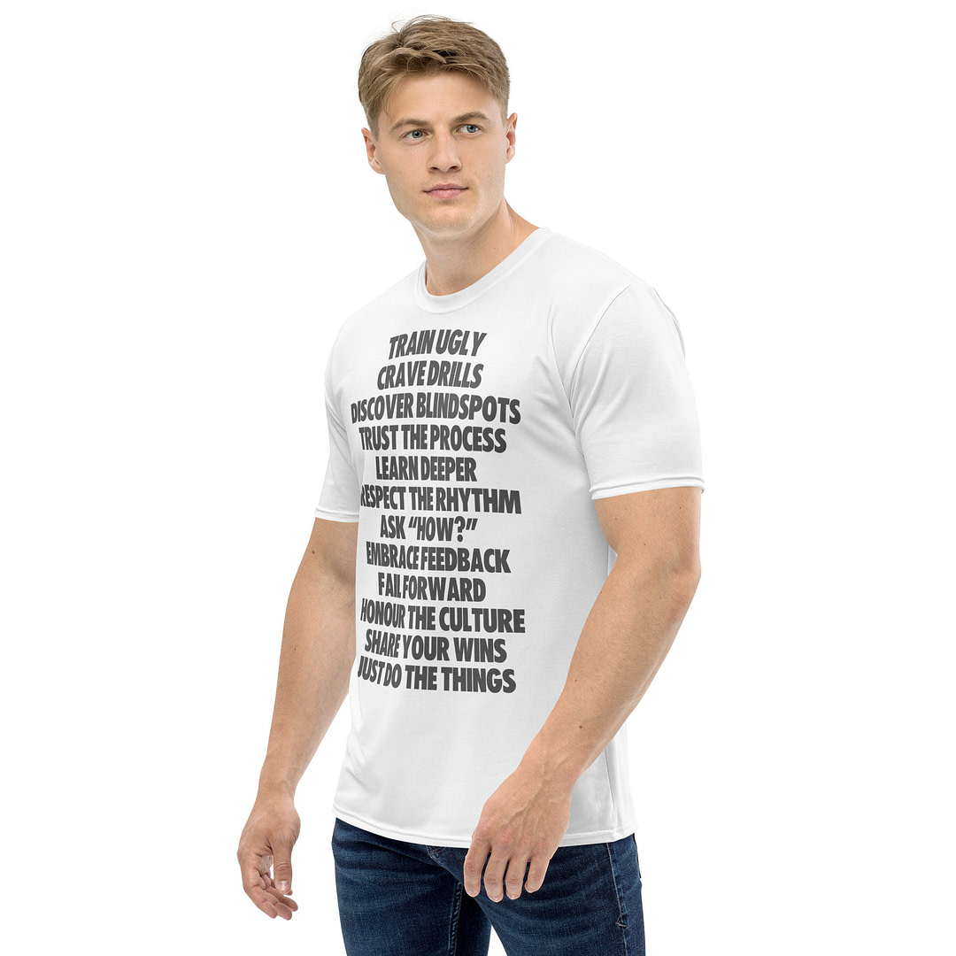 JUST DO THE THINGS Men's t-shirt - Image 3