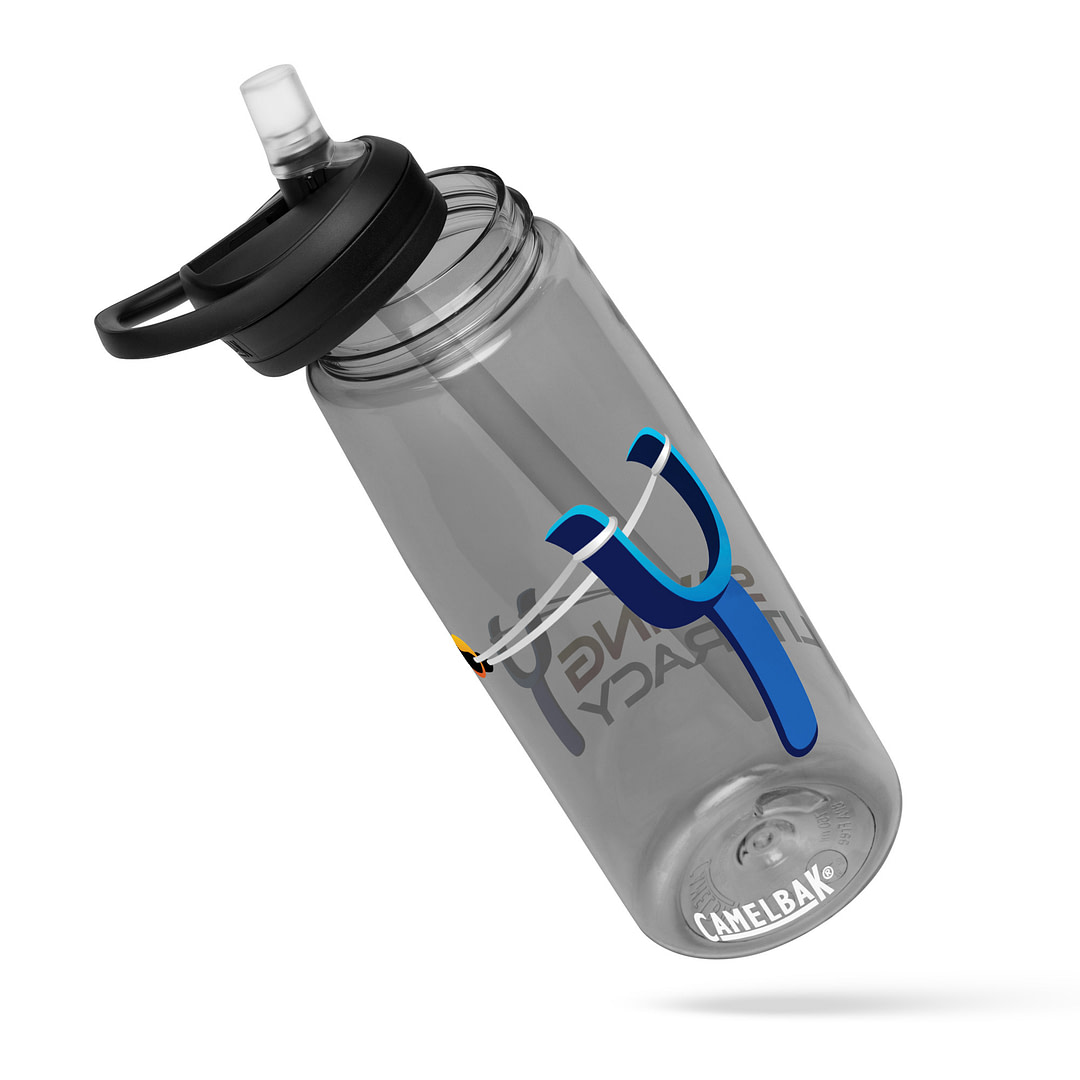Swing Literacy sports water bottle - Image 2