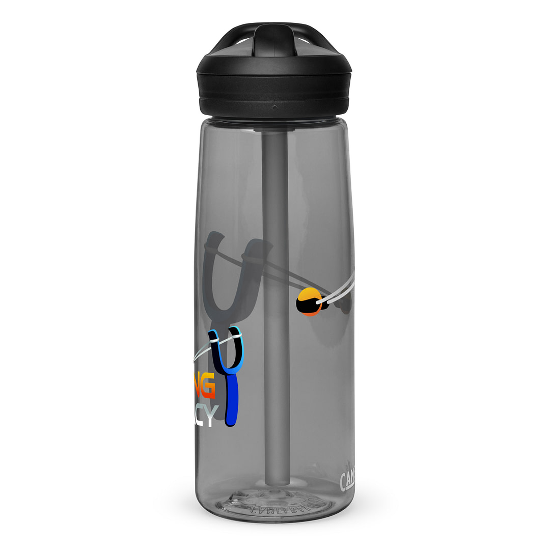 Swing Literacy sports water bottle