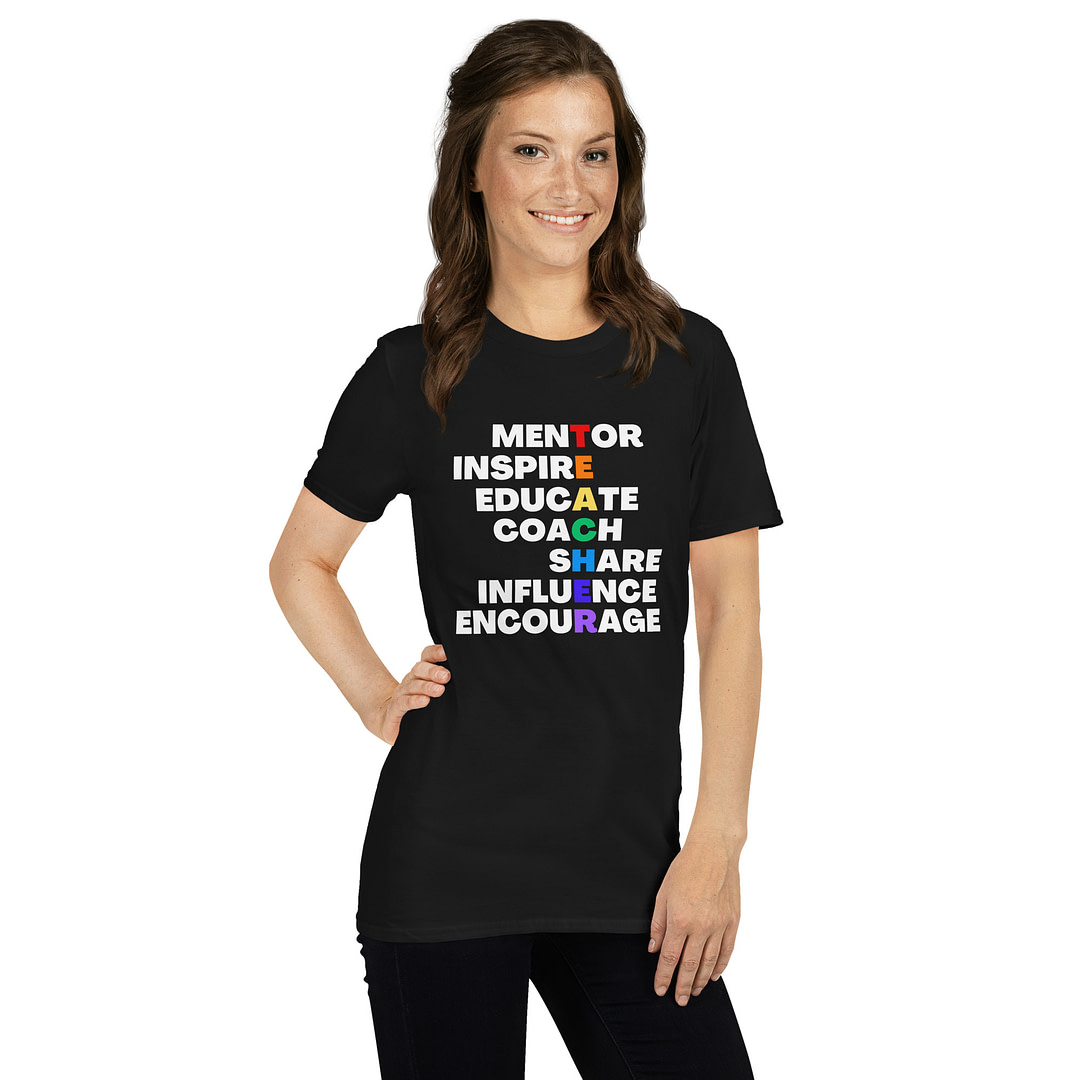 TEACHER Short-Sleeve Soft Unisex T-Shirt - Image 8
