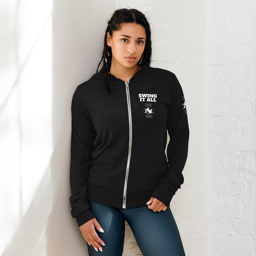 CSC SWING IT ALL Unisex zip hoodie - Image 2