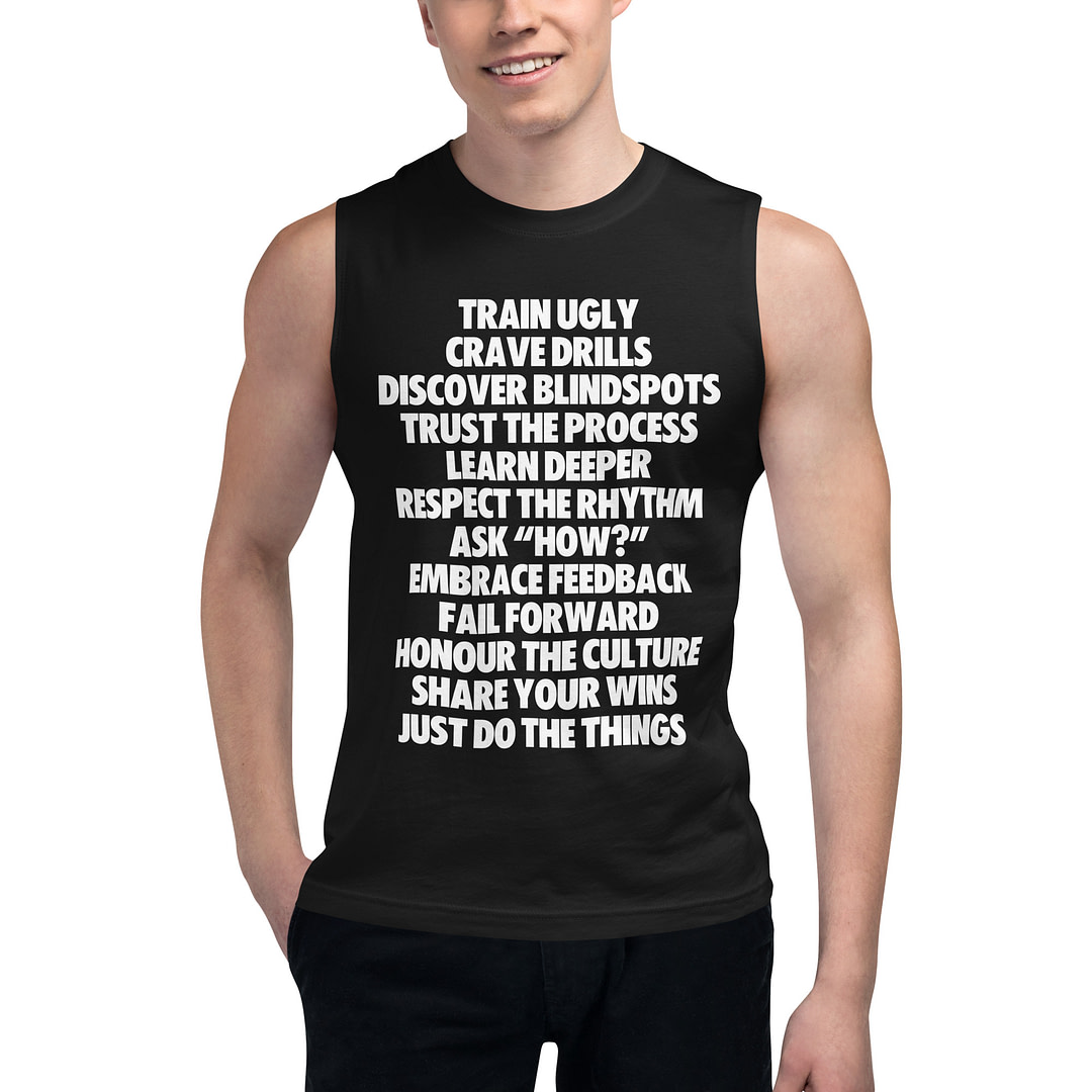 Just Do The Things Muscle Shirt