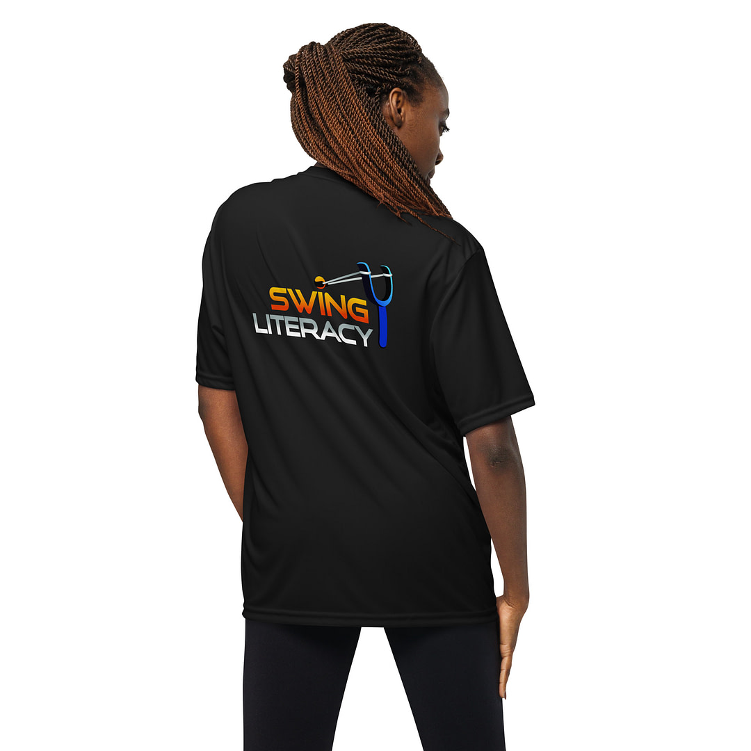 TRAIN SMARTER Unisex performance t-shirt - Image 3