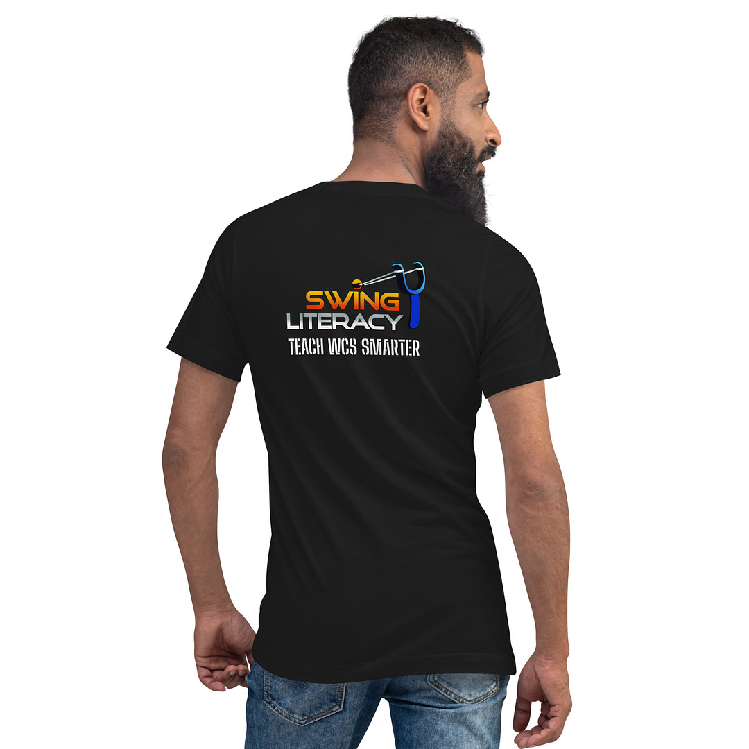 TEACHER Unisex Short Sleeve V-Neck T-Shirt - Image 3