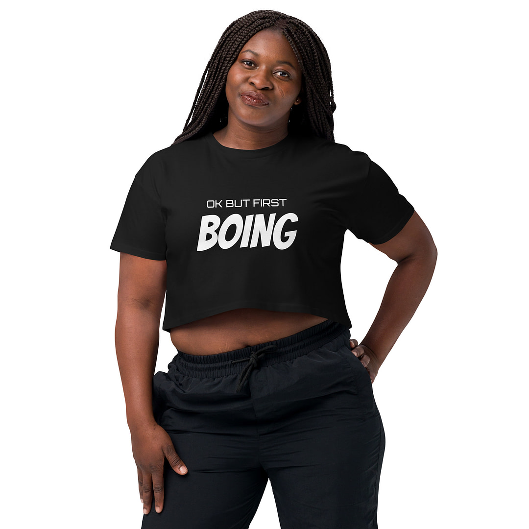 BOING Women’s crop top