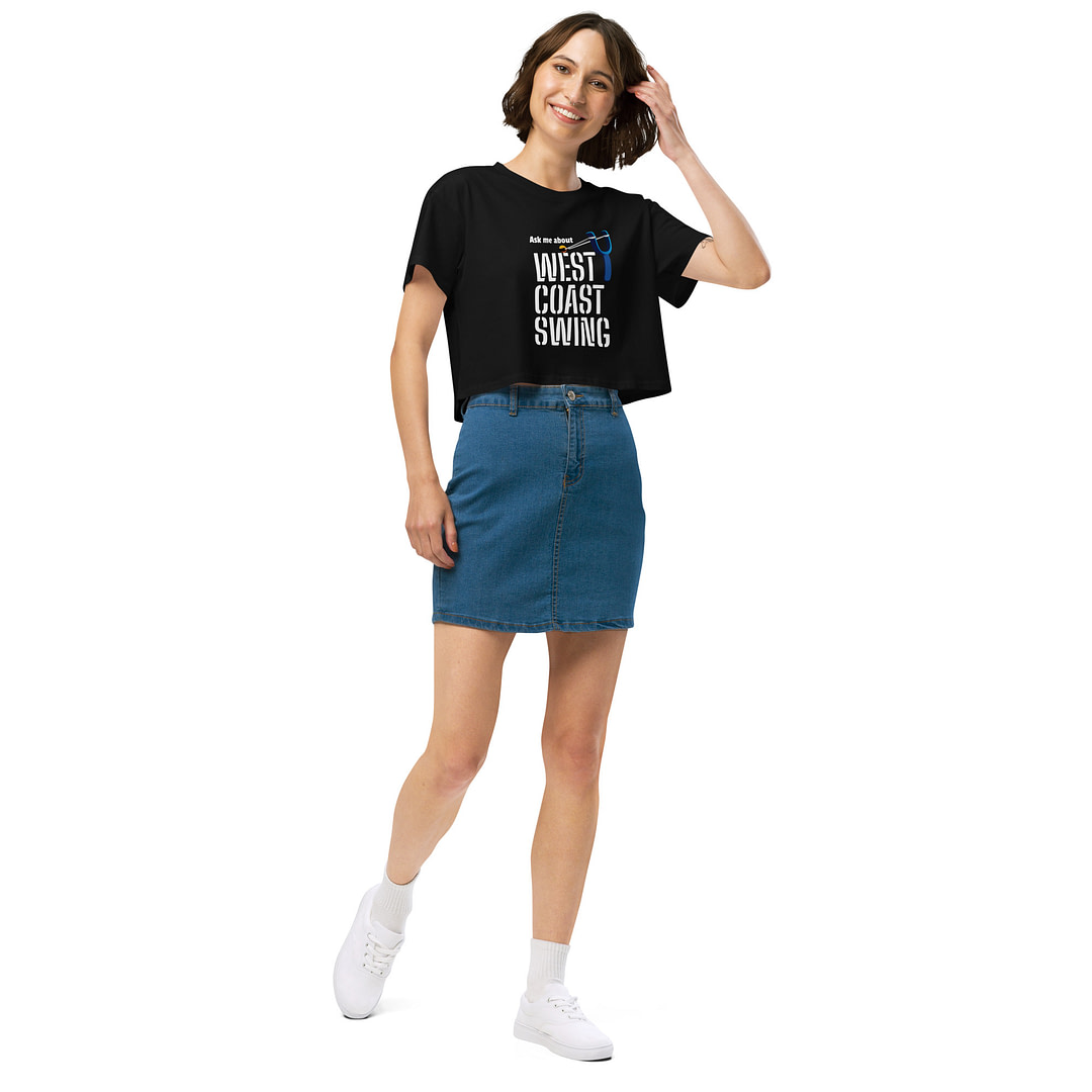 WHAT'S THAT DANCE Women’s crop top - Image 2