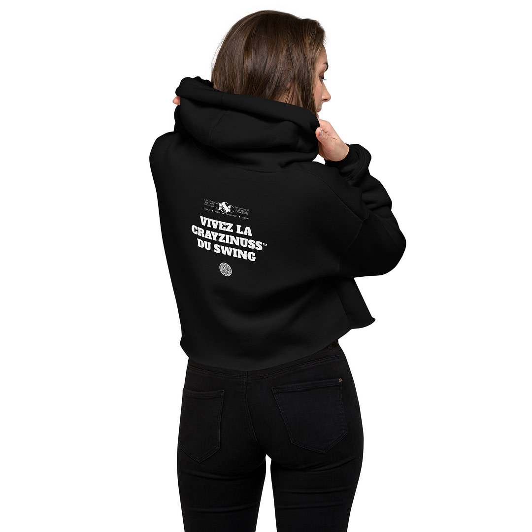 CSC FOU Crop Hoodie - Image 3