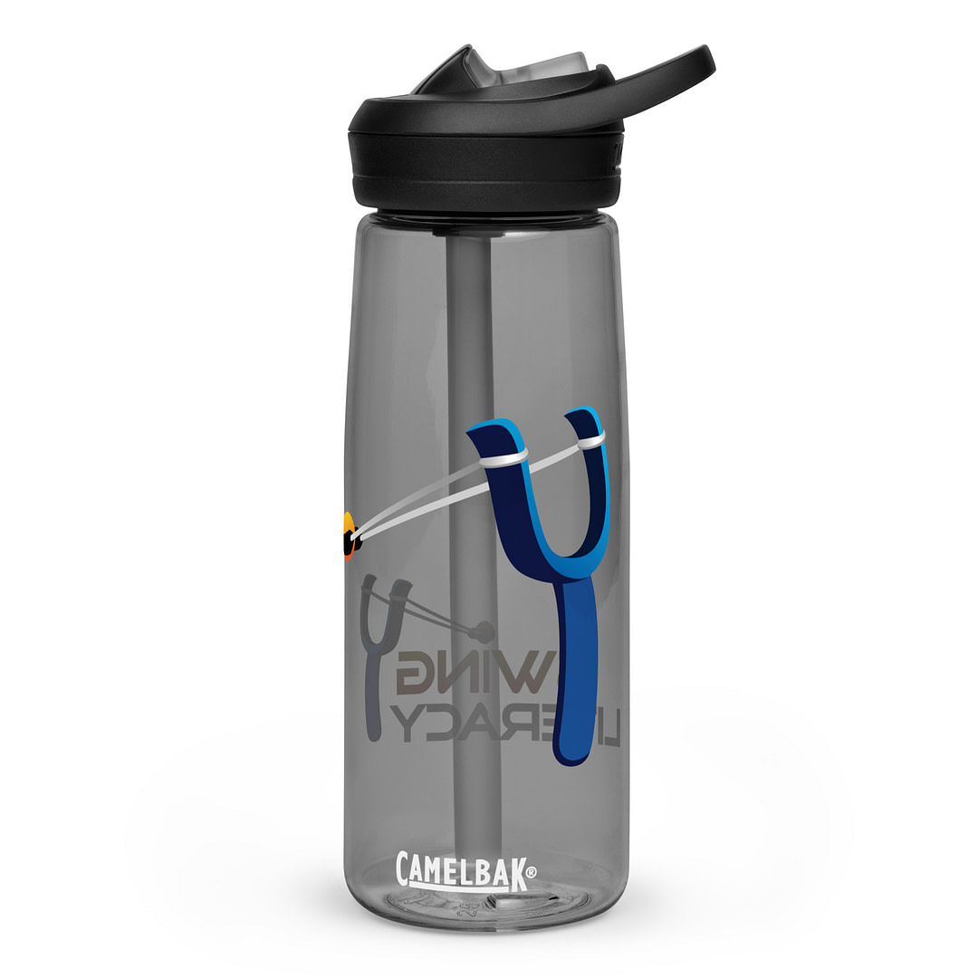 Swing Literacy sports water bottle - Image 8