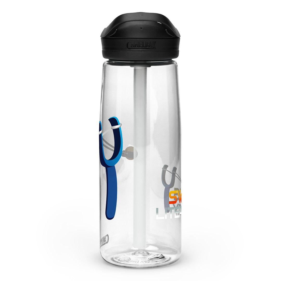 Swing Literacy sports water bottle - Image 13