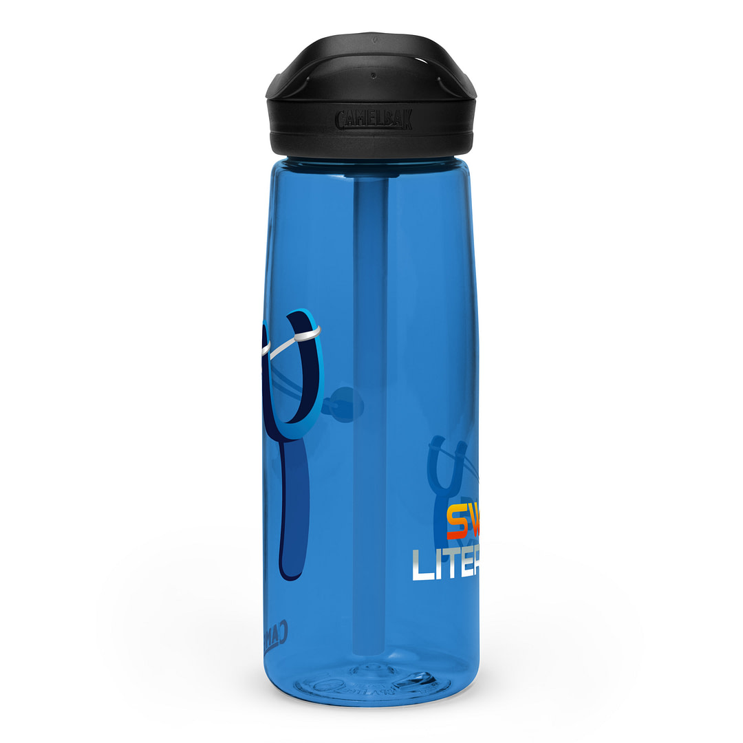 Swing Literacy sports water bottle - Image 6