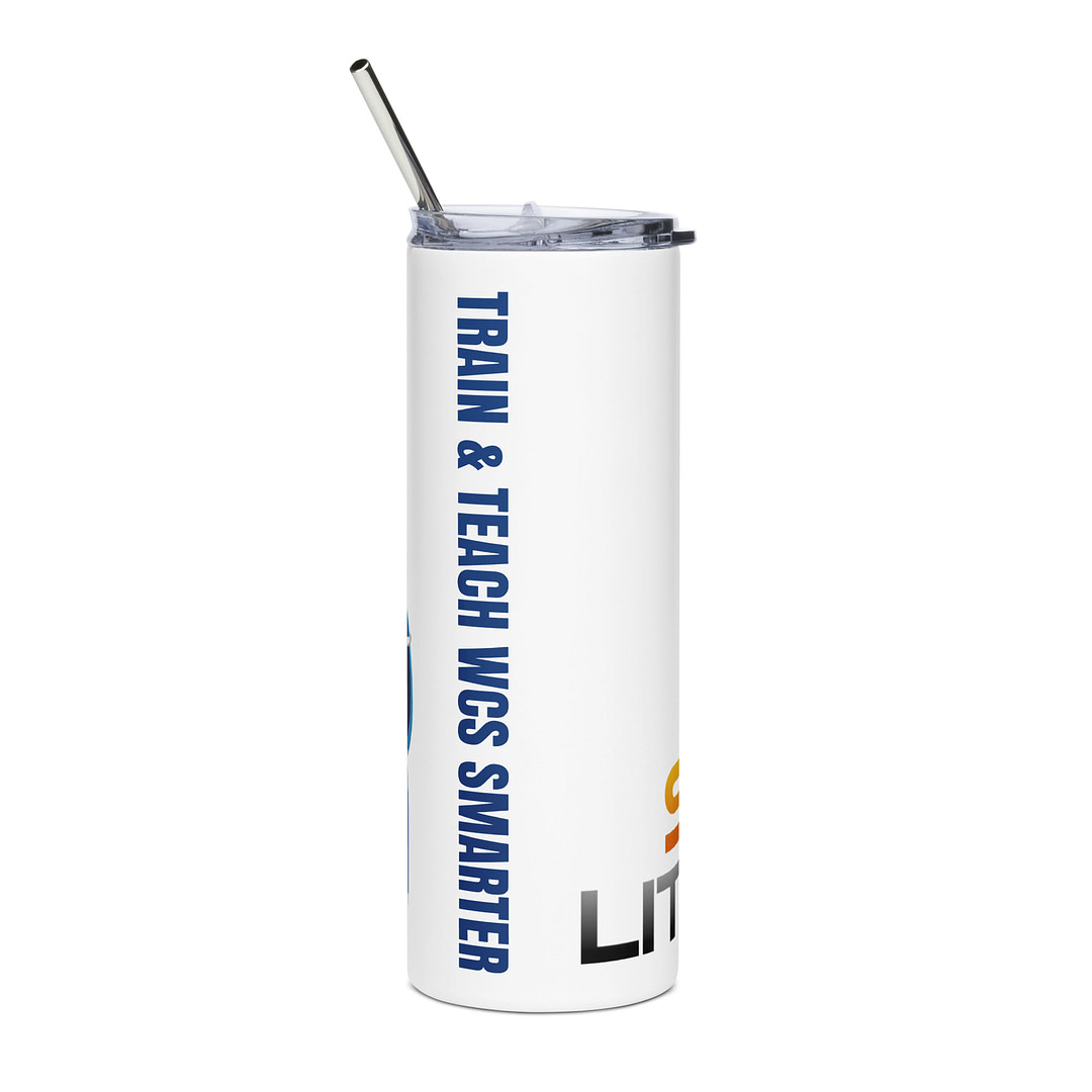 Swing Literacy Stainless Steel Tumbler - Image 5