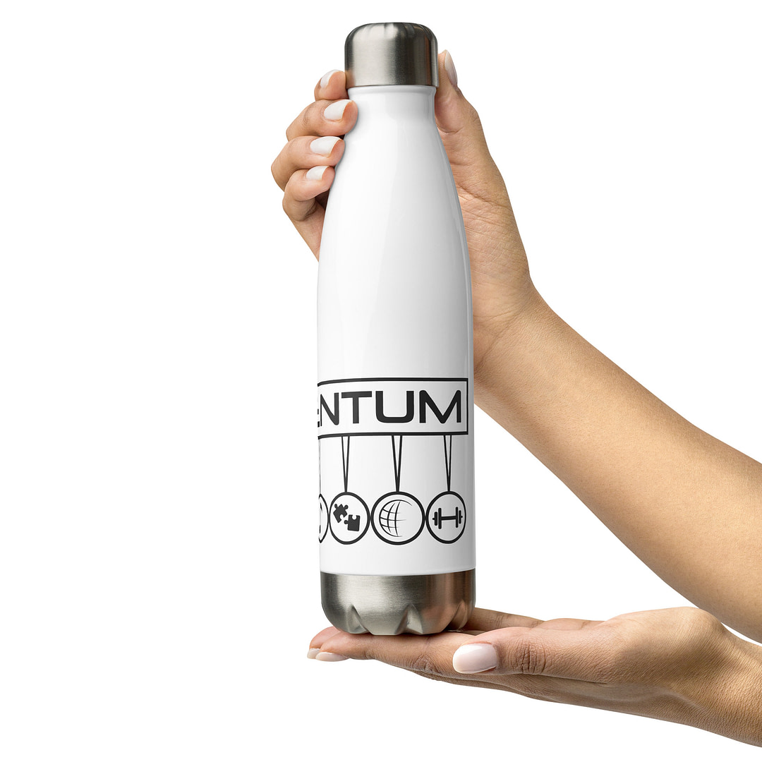 Momentum Stainless Steel Water Bottle - Image 4