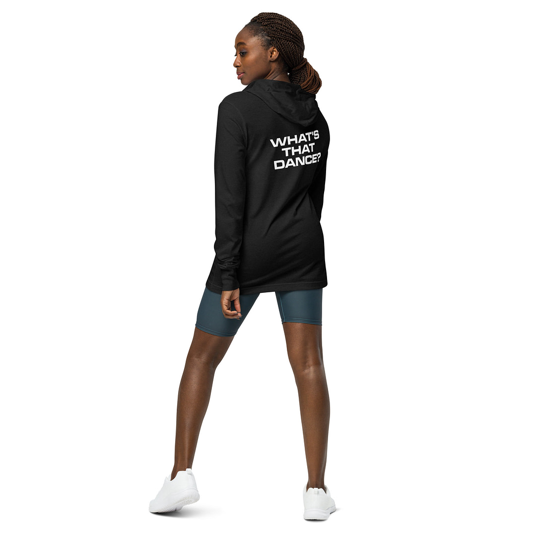 WHAT'S THAT DANCE Hooded long-sleeve tee - Image 3