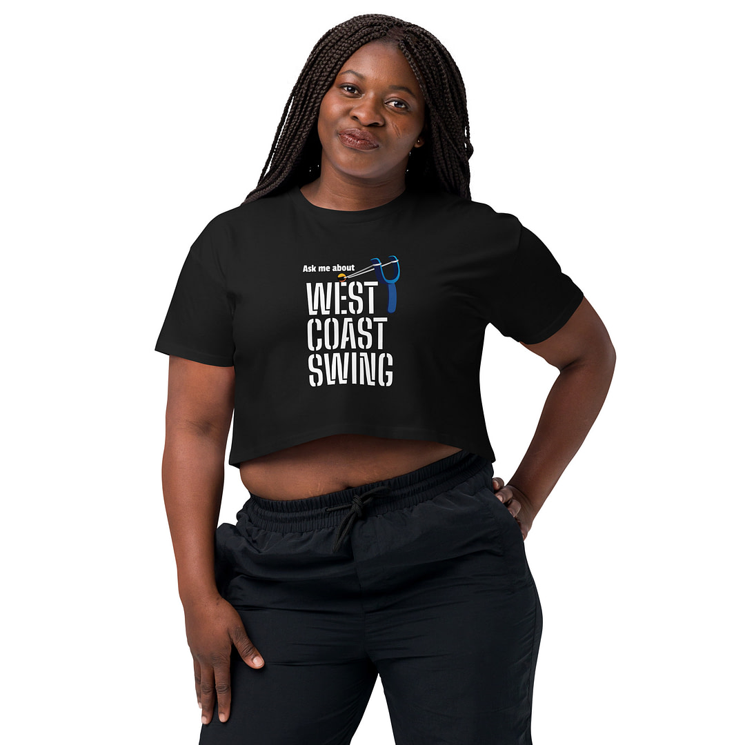 WHAT'S THAT DANCE Women’s crop top