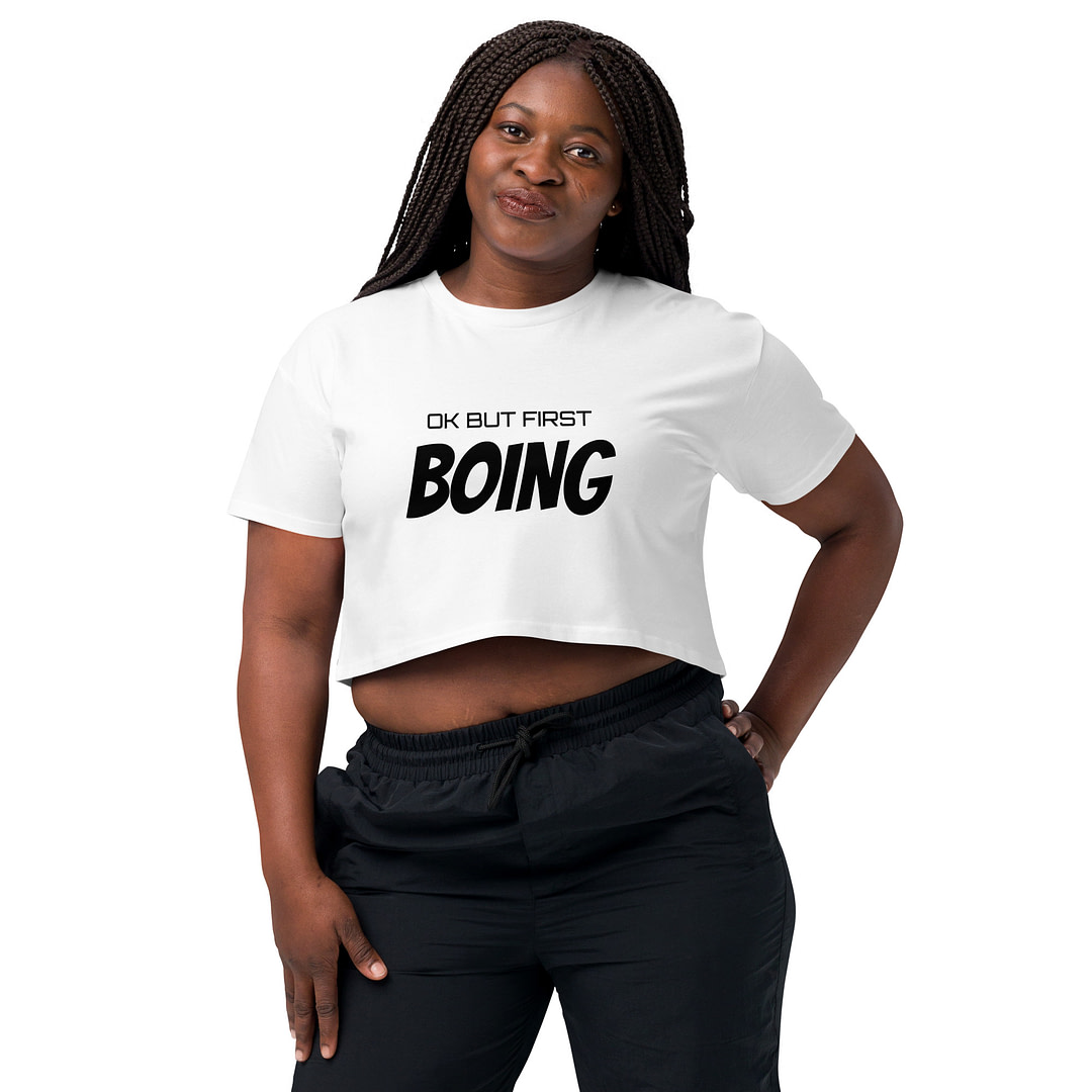 BOING Women’s crop top