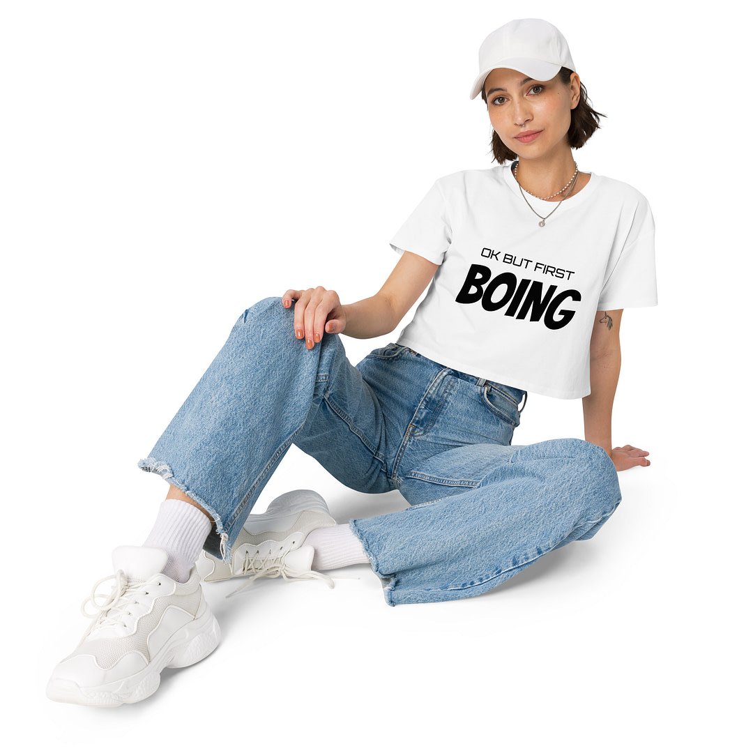 BOING Women’s crop top - Image 2