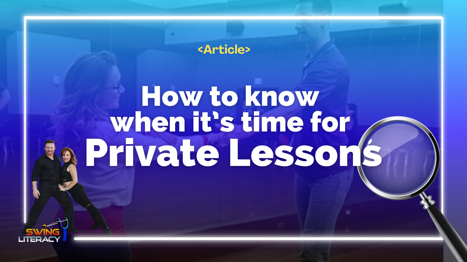 How to know when it’s time for Private Lessons