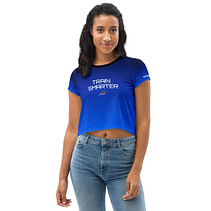 Momentum only: TRAIN SMARTER Crop Tee - Image 3