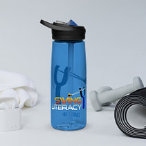 Swing Literacy sports water bottle - Image 4