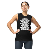 Just Do The Things Muscle Shirt - Image 3