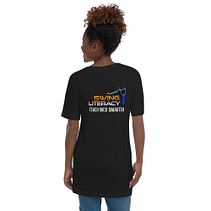 TEACHER Unisex Short Sleeve V-Neck T-Shirt - Image 4