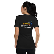 IT'S JUST A DRILL Unisex Short Sleeve V-Neck T-Shirt - Image 7
