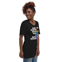TEACHER Unisex Short Sleeve V-Neck T-Shirt - Image 2