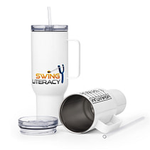 MOMENTUM ONLY Travel mug with a handle