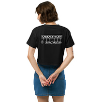 Momentum only: TRAIN SMARTER Women’s crop top - Image 3