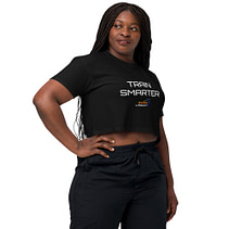 Momentum only: TRAIN SMARTER Women’s crop top - Image 4