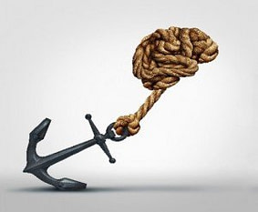 anchor holding back brain
