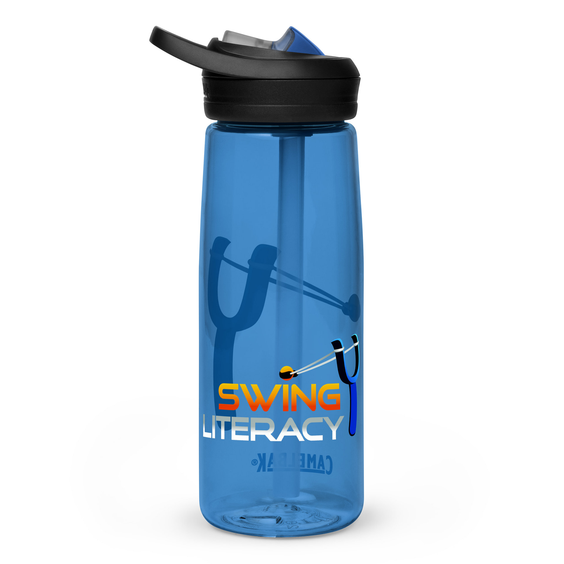 Swing Literacy sports water bottle - Image 7